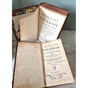 Cicéron 1732 "Les Entretiens" - Ex Libris de Marquis