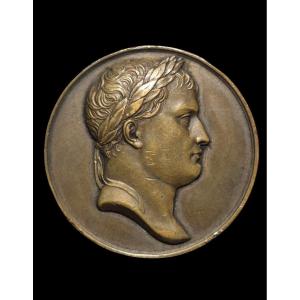 The Death Of Napoleon I In 1821 Bronze Medal