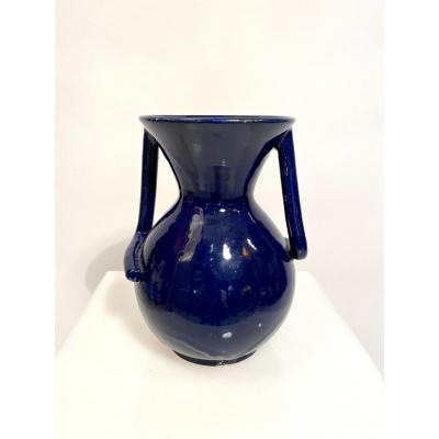 Cab Bordeaux Art Ceramic Vase
