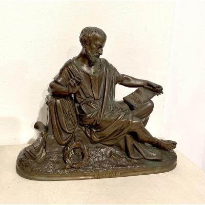 Ancient Bronze "mécène"