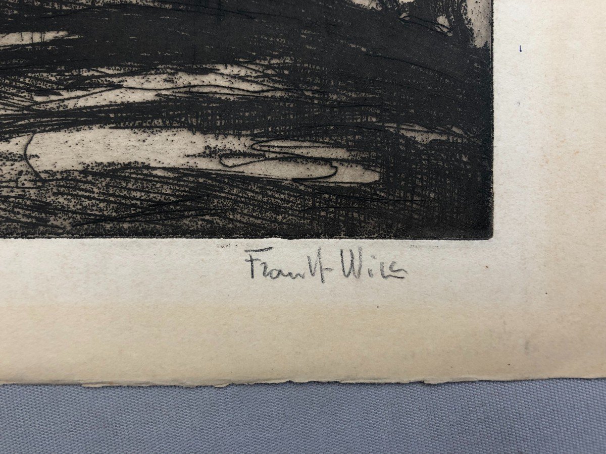 Frank-Will, l'Attelage, Gravure-photo-3