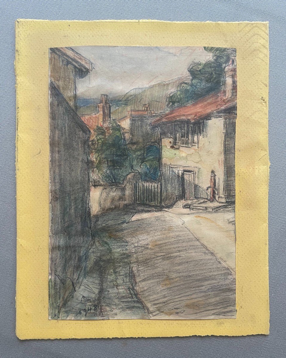 Henri Journolleau, Charente, 20 Drawings And Sketches-photo-2