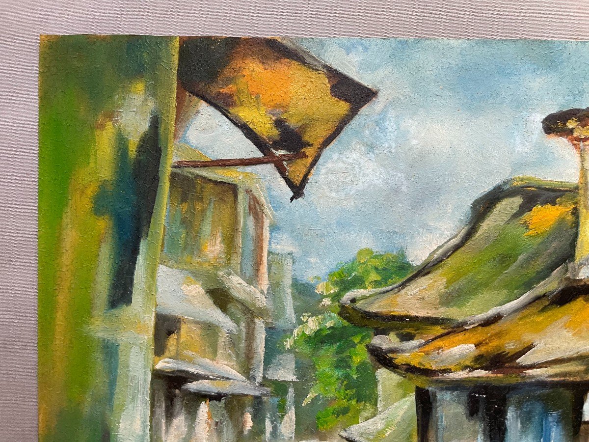 Vietnamese Painting, Signature To Identify-photo-4