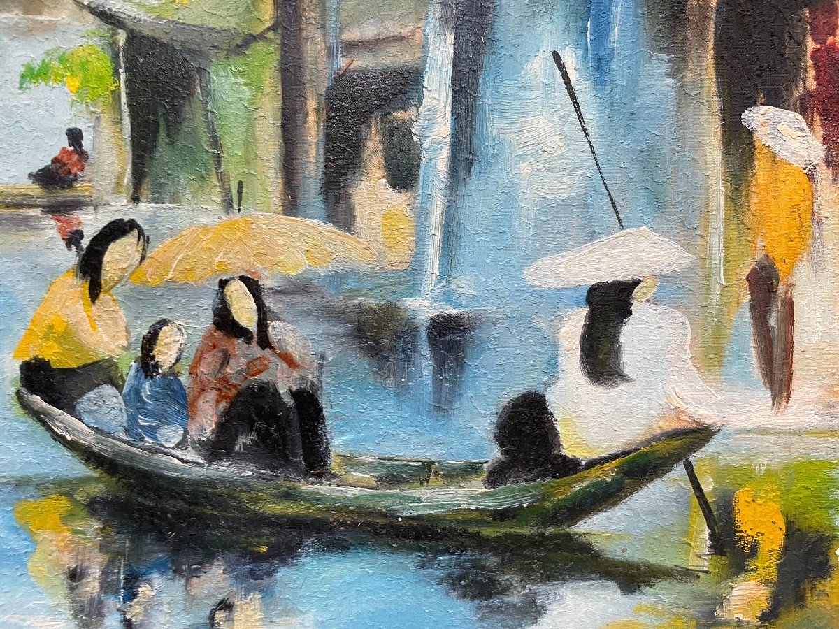 Vietnamese Painting, Signature To Identify-photo-4