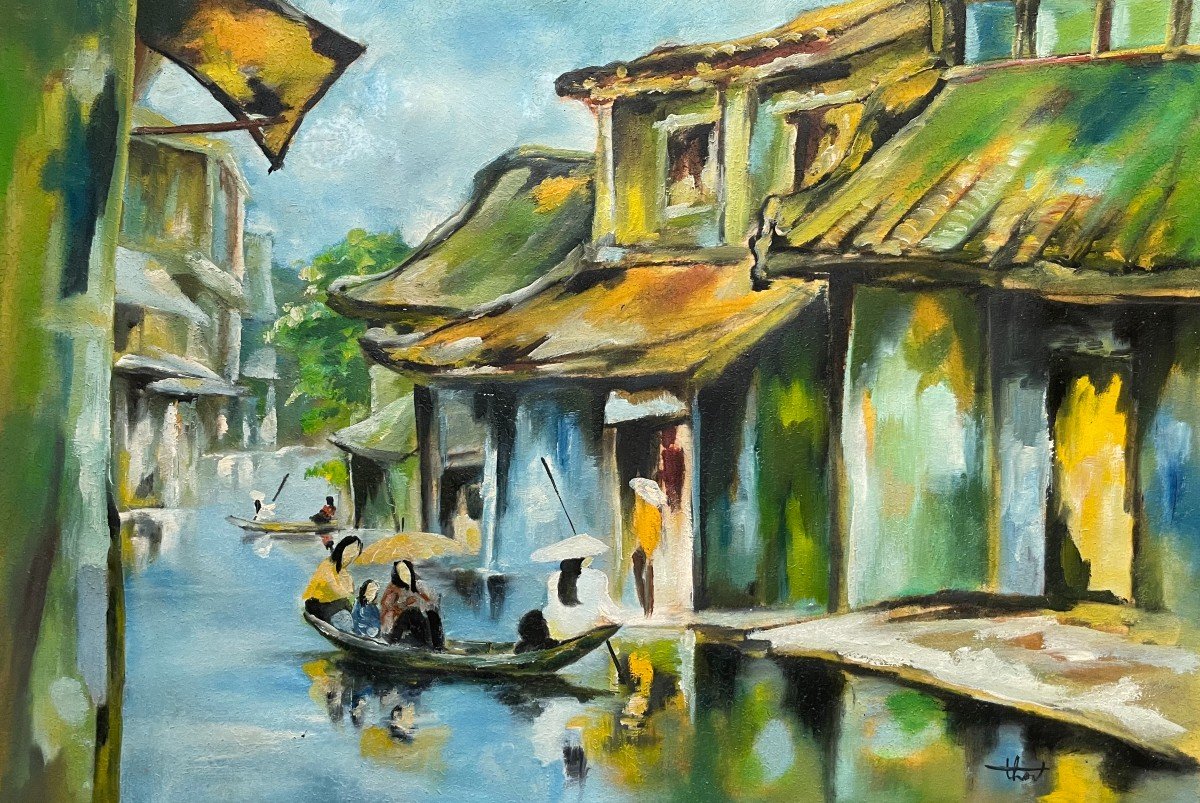 Vietnamese Painting, Signature To Identify