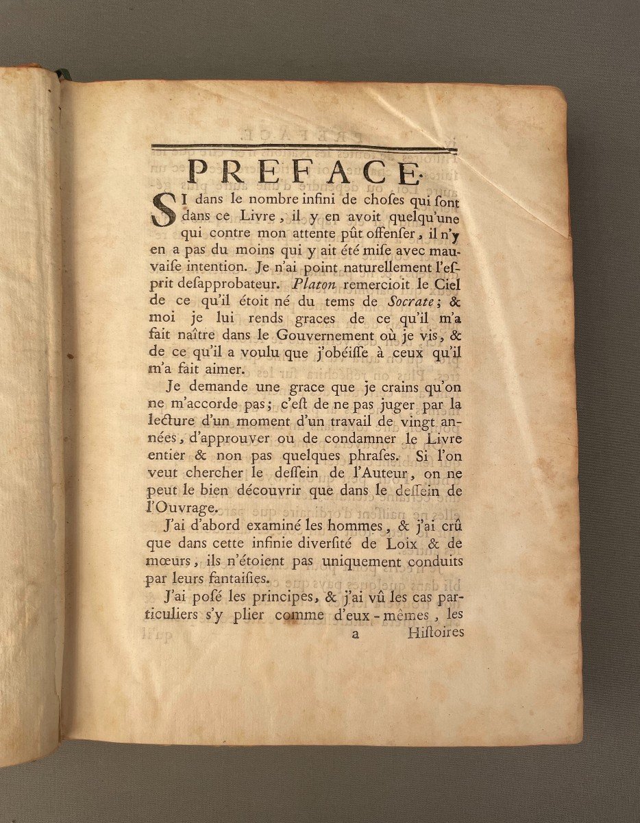 Montesquieu, ‎on The Spirit Of The Laws‎, Barrillot & Fils, 1749-photo-2