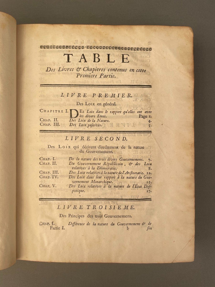 Montesquieu, ‎on The Spirit Of The Laws‎, Barrillot & Fils, 1749-photo-3