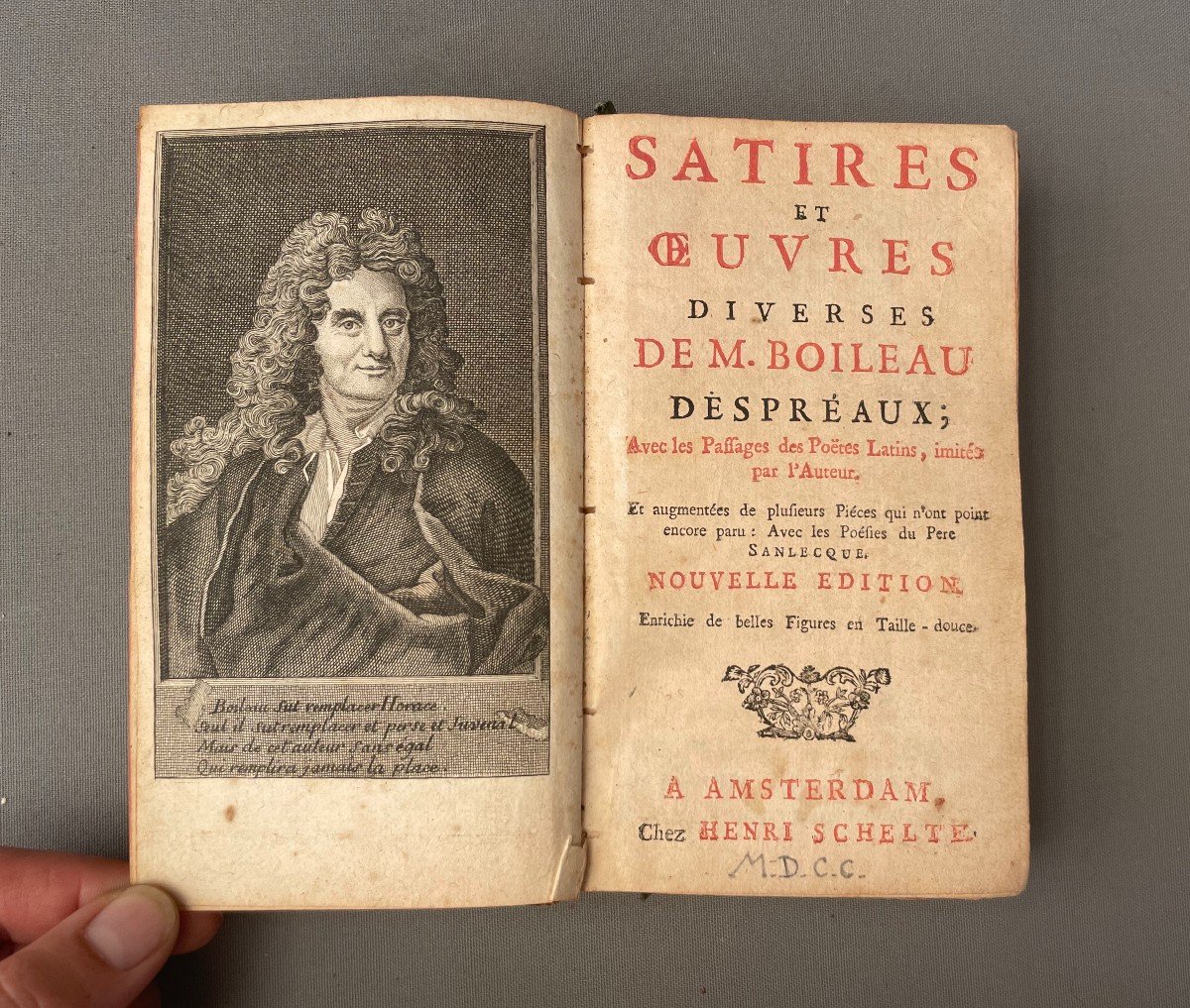 Satires And Works Of Nicolas Boileau Despreaux