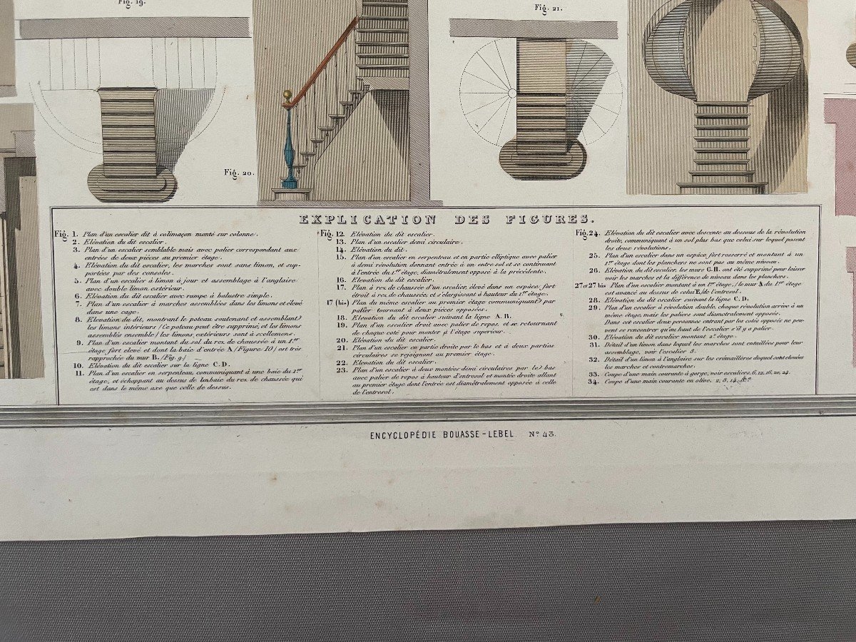 Stair Builder's Table, Educational Board, Maison Basset, Paris-photo-2