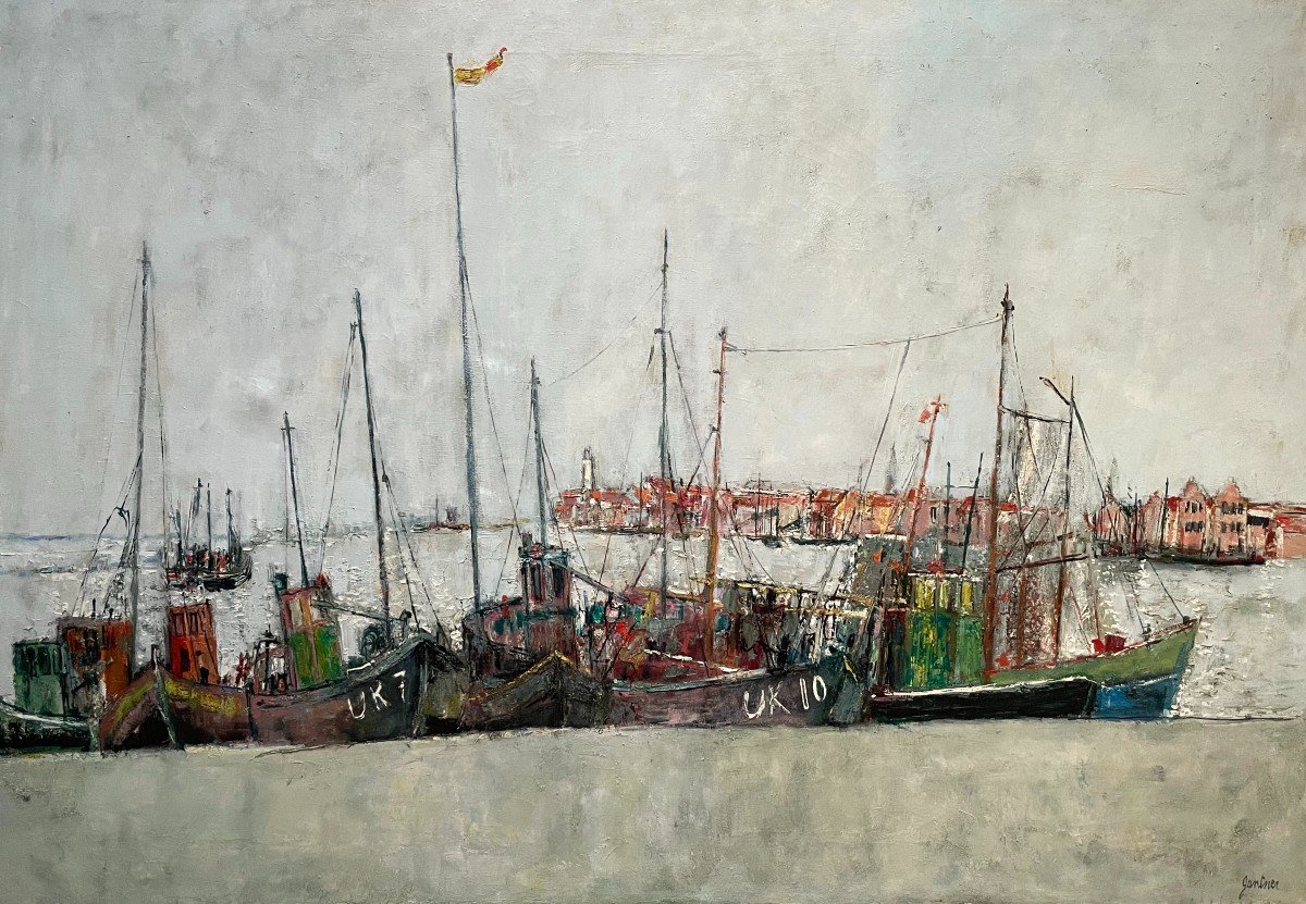 Bernard Gantner, Le Port De Urk, Hollande