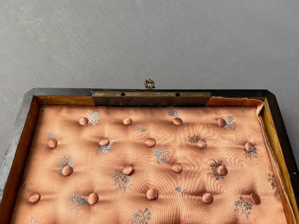 Inlaid Wooden Box Decorated With Gilded Bronzes-photo-8