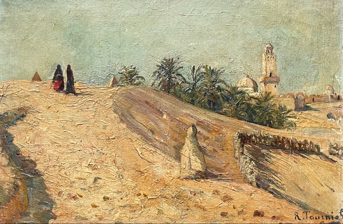 Renée Tourniol, Animated Orientalist Landscape