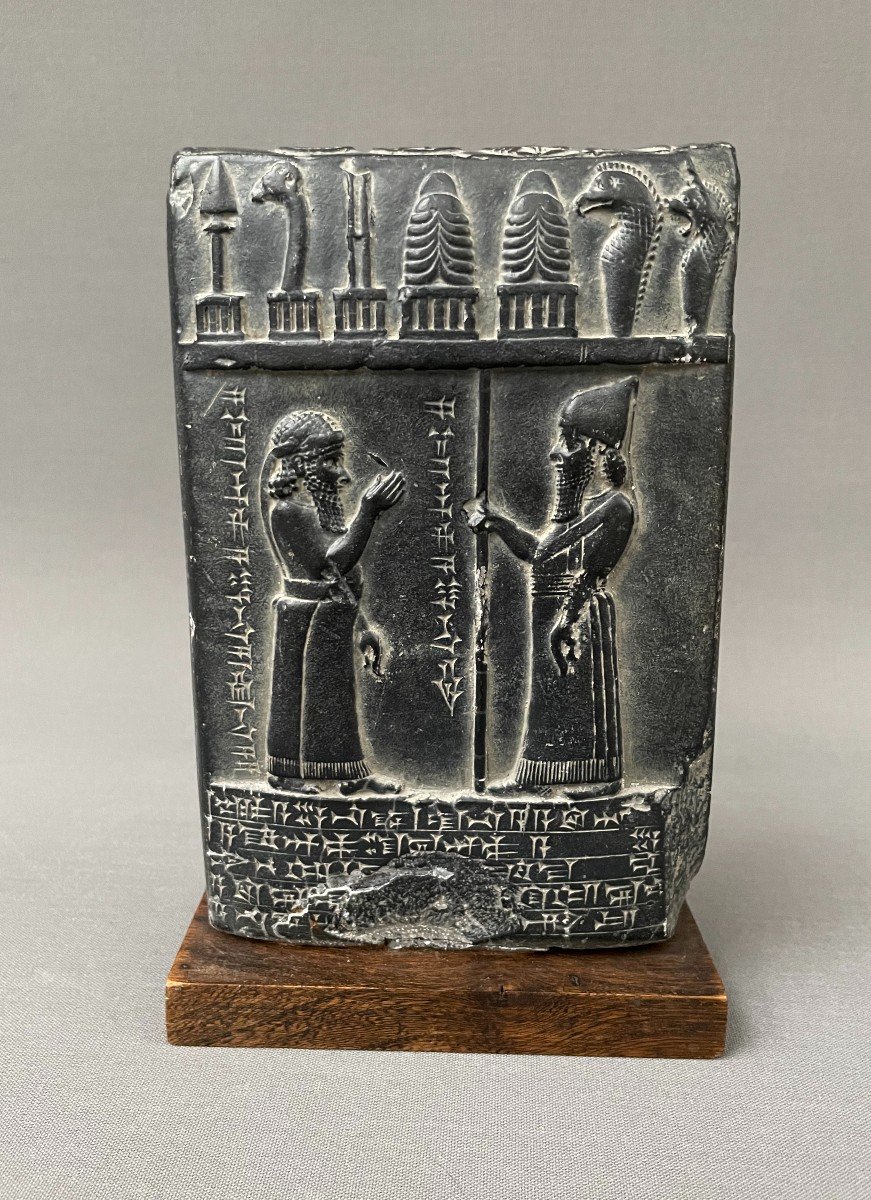 Mesopotamia, Babylonian Tablet, Reconstituted Marble Cast, Early 20th Century