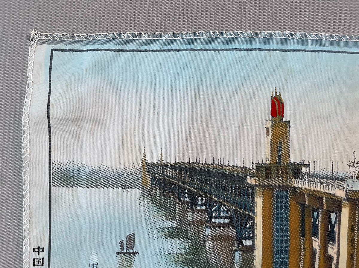 The Great Bridge Of Nanking, Chinese Embroidery-photo-2