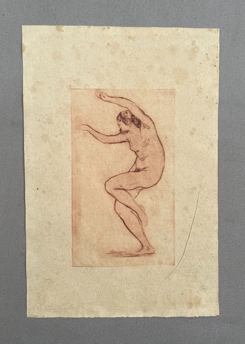 Female Nude, Engraving-photo-2