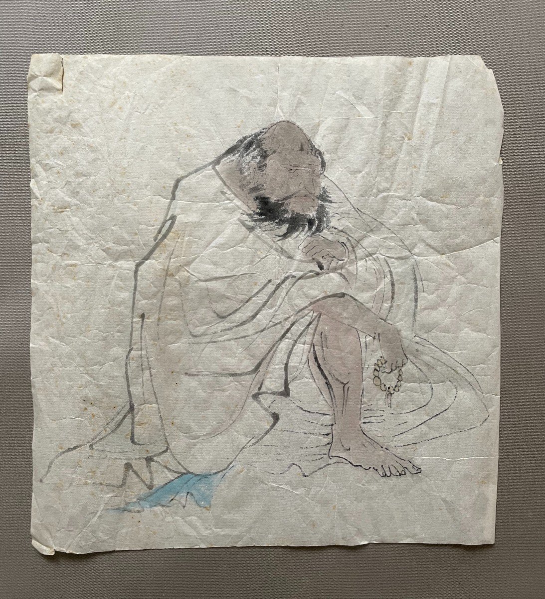 Painting On Tissue Paper, Asia, 20th Century-photo-1