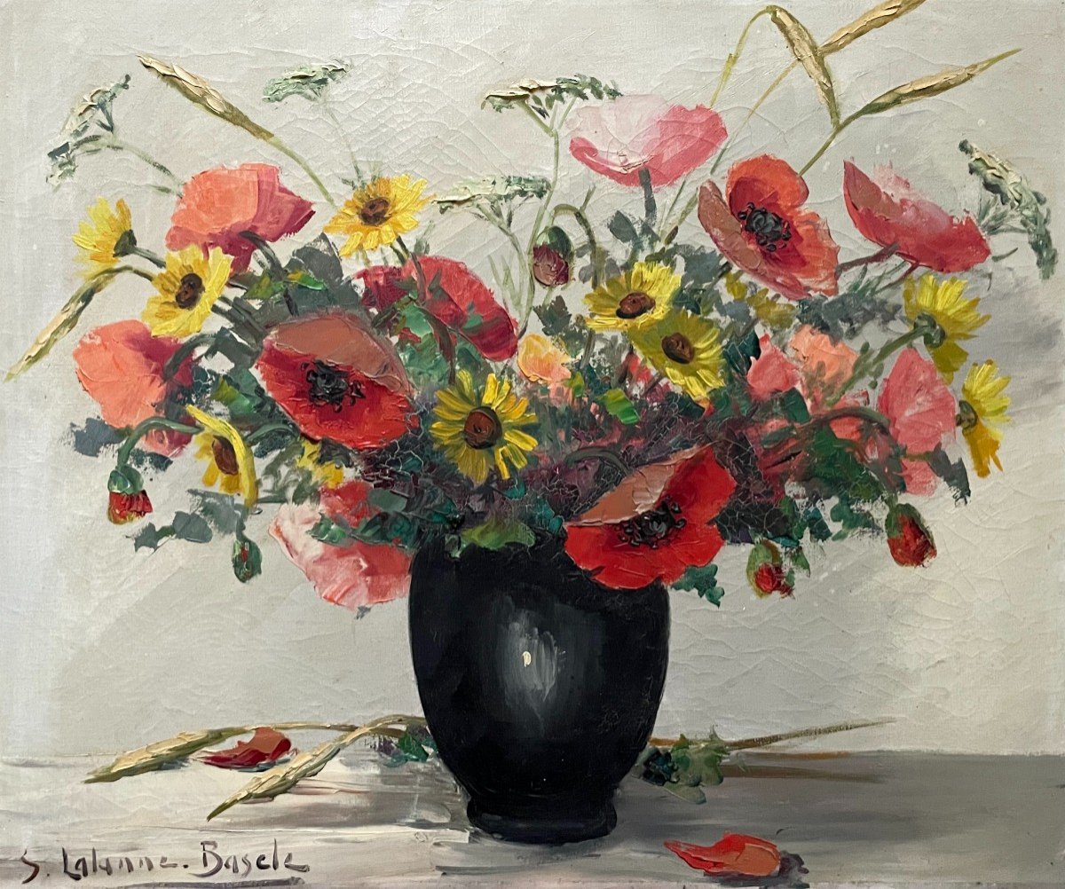 Simone Lalanne Bascle, Bouquet Of Wild Flowers