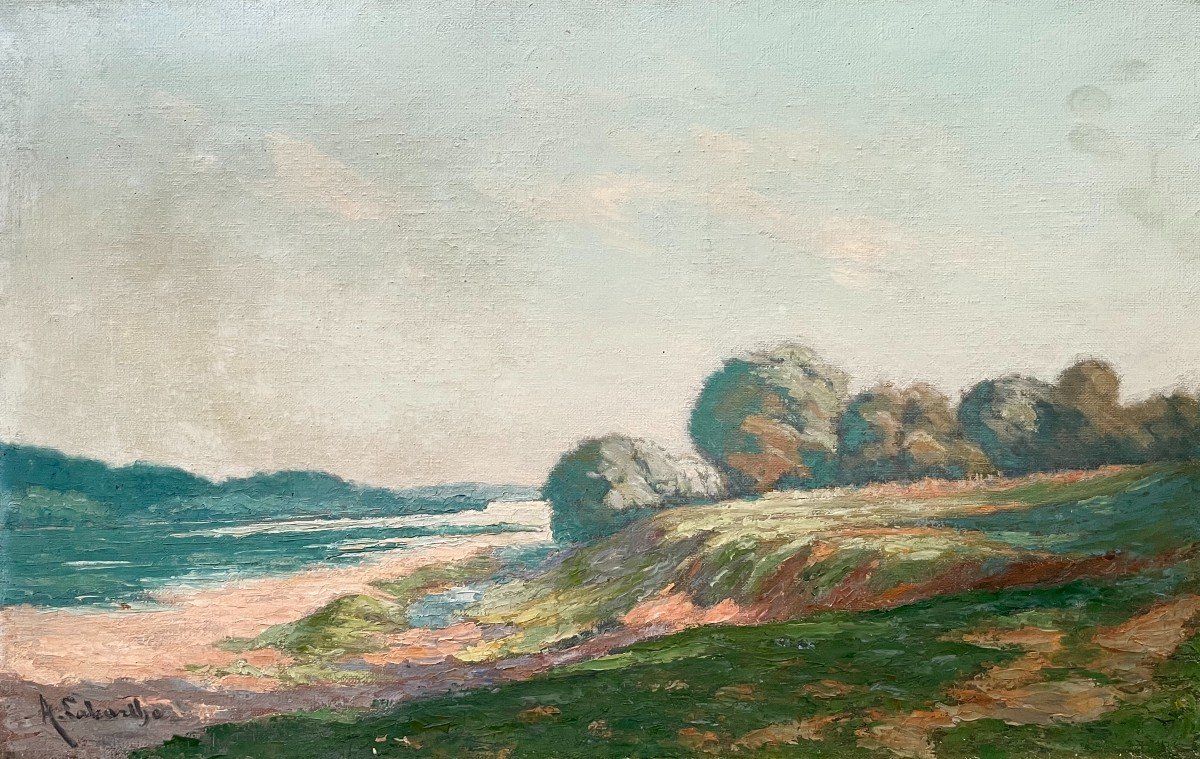 Anselme Labarthe, River Banks, Dordogne?