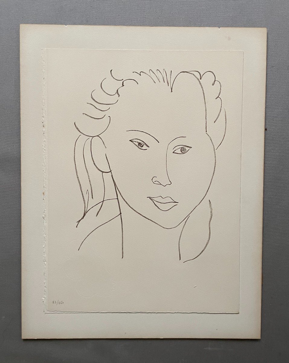 Matisse, West Indian Poems, Lithograph Numbered 82/250-photo-2