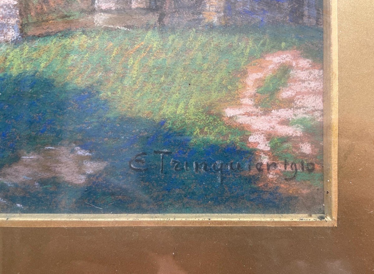  Pastel Drawing, Signature To Identify -photo-3