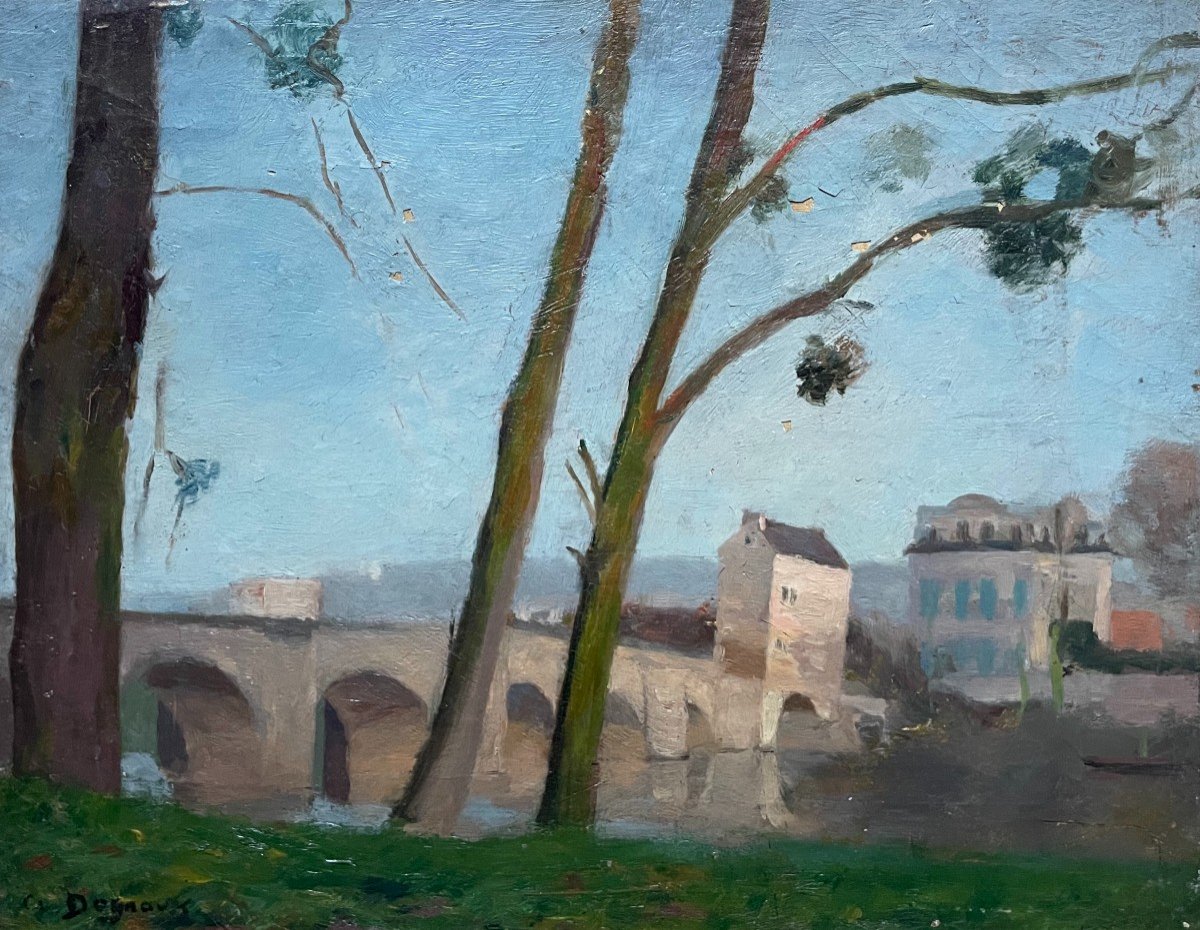 Albert Dagnaux, The Bridge Of Mantes