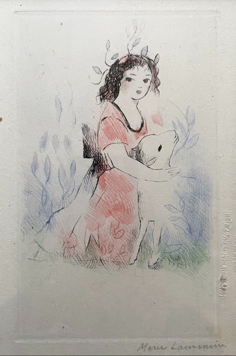 Marie Laurencin, Enhanced Etching-photo-2