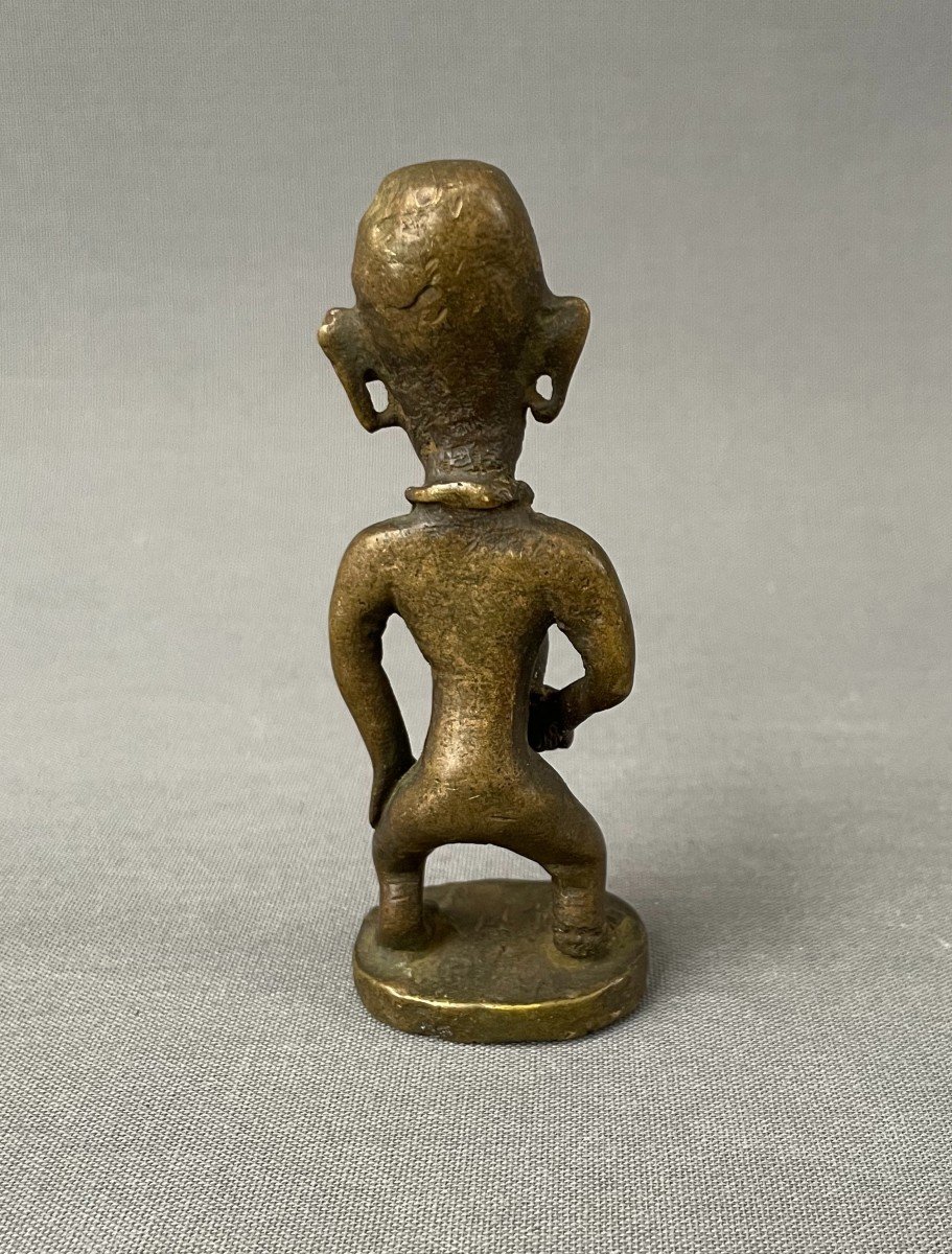 Small Bronze Subject, Africa, Tribal Art, 20th Century-photo-3