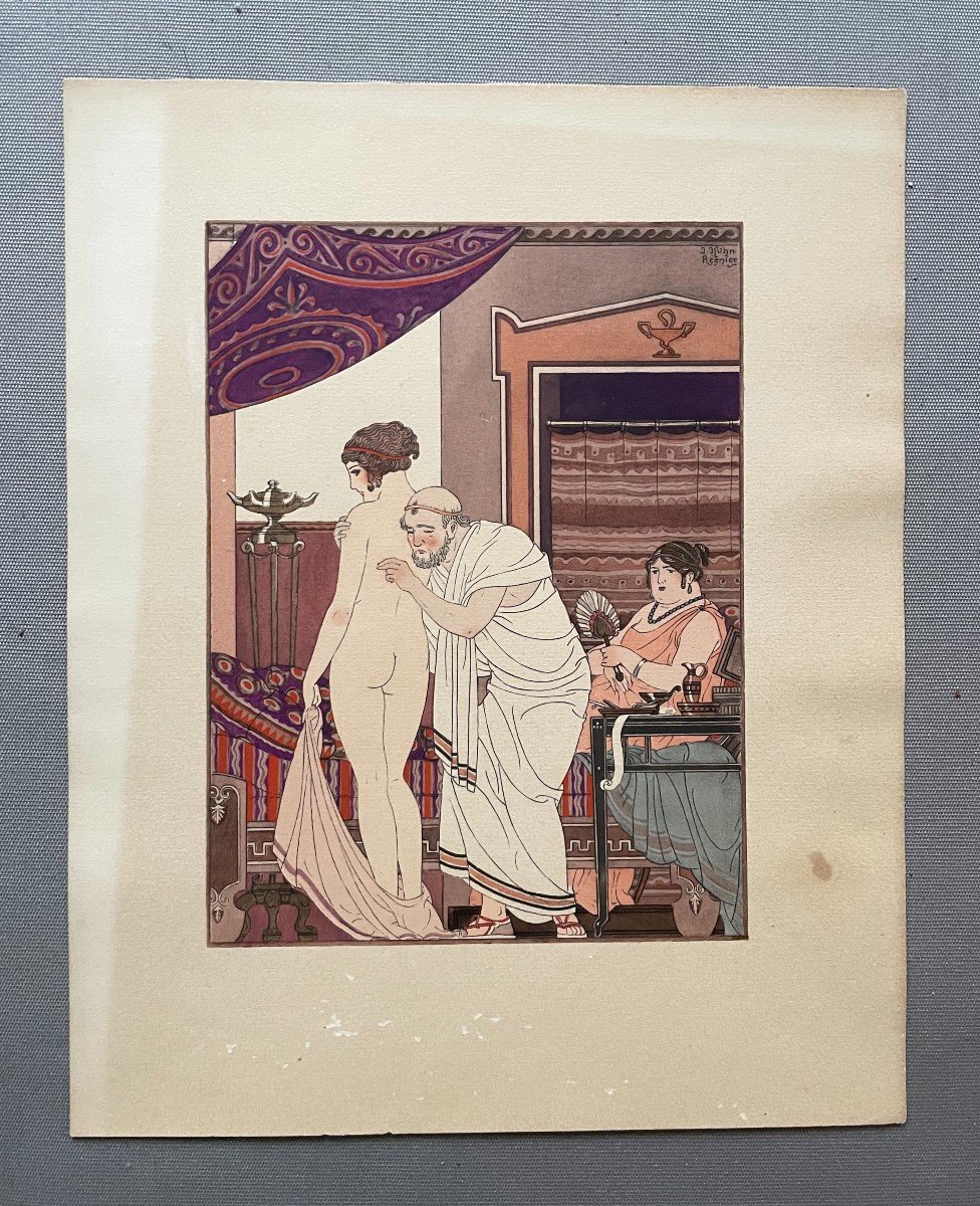 Joseph Kuhn-regnier, The Works Of Hippocrates, Color Print-photo-2