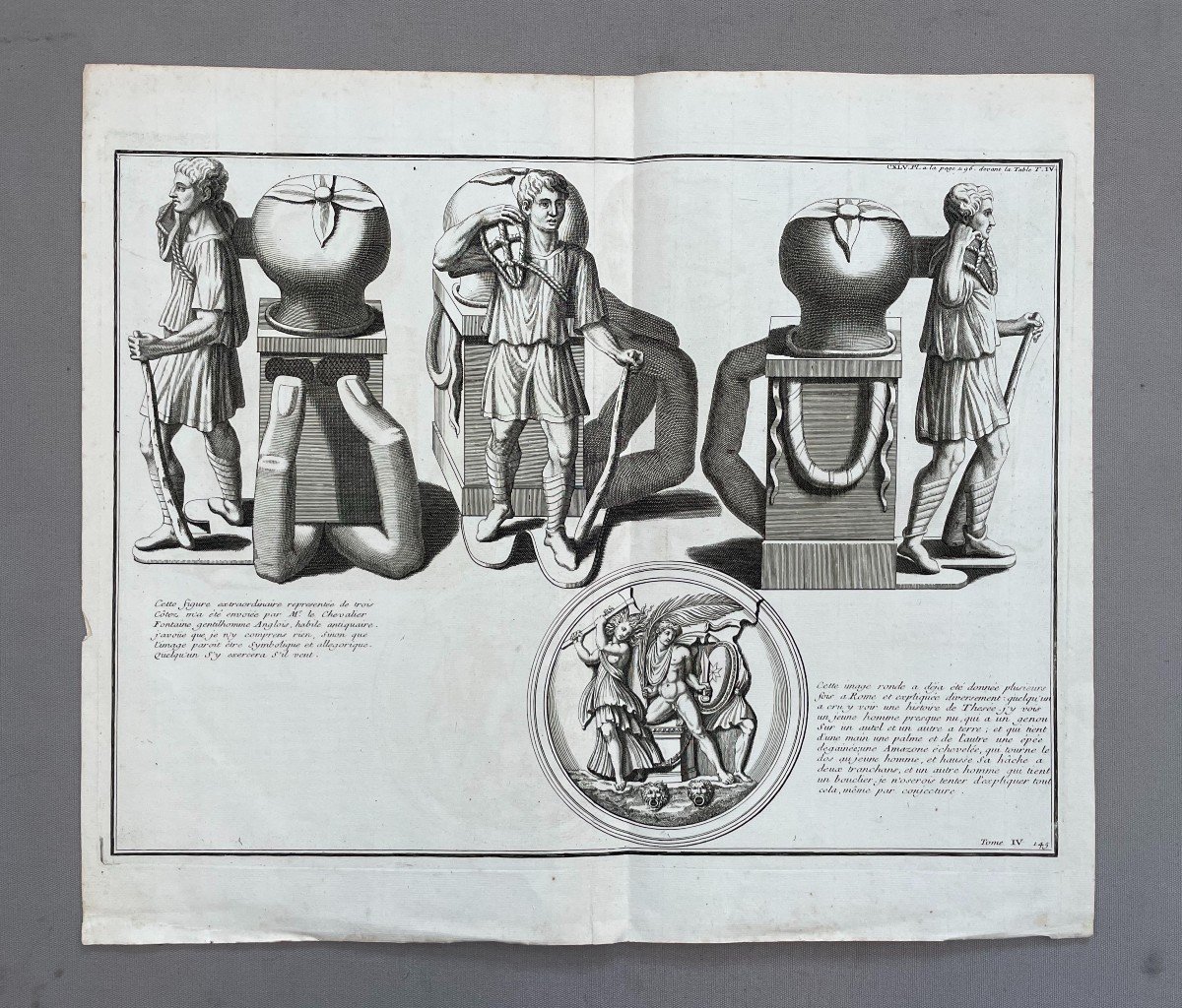 Bernard De Montfaucon, Plate Extracted From Antiquity Explained And Represented In Figures