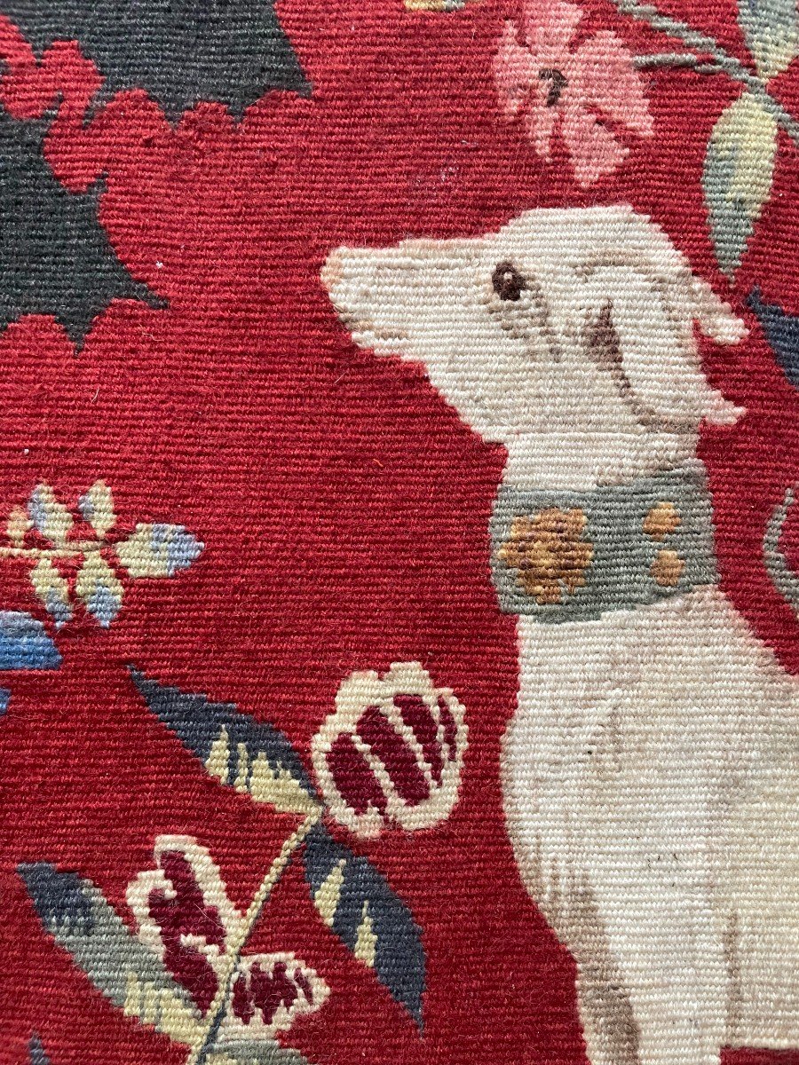 Aubusson Tapestry, The Lady And The Unicorn, Fragment-photo-2