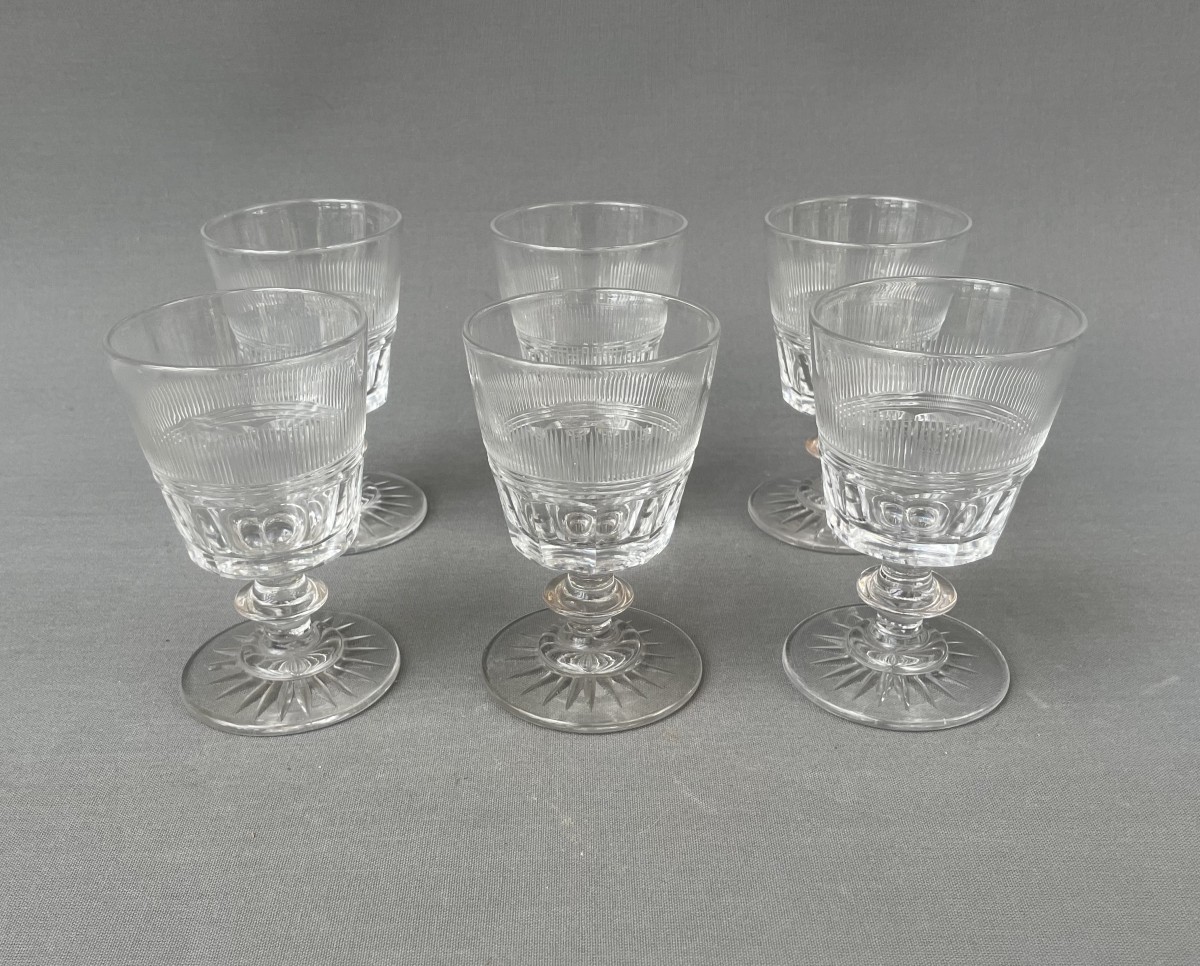 6 Verres Baccarat