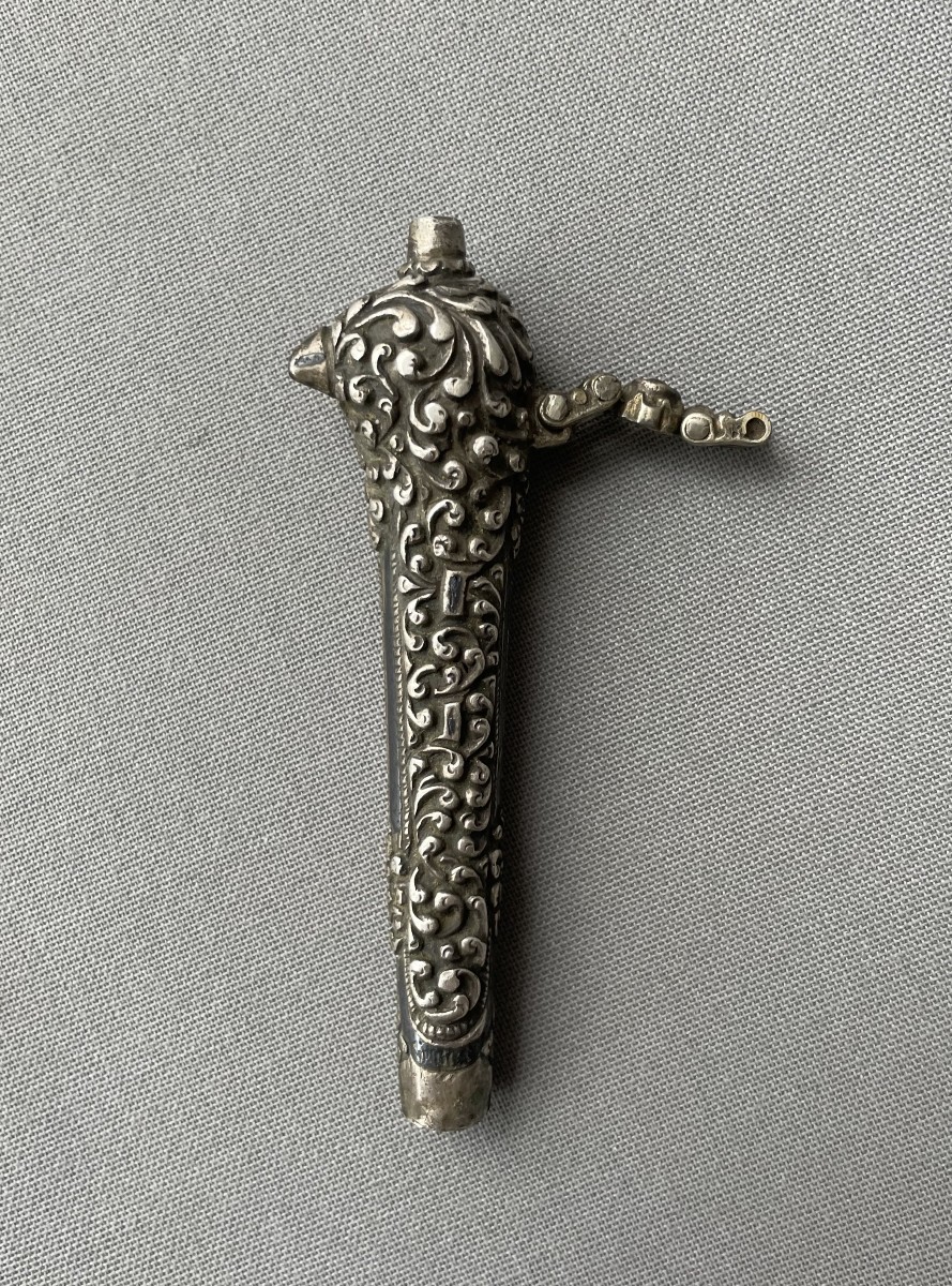 Silver(?)  Dagger Handle Balkan Work