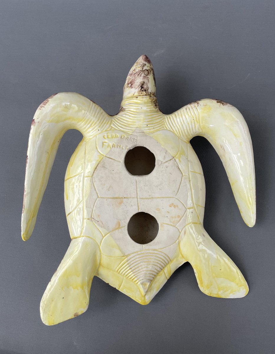 Large Ceramic Turtle-photo-2