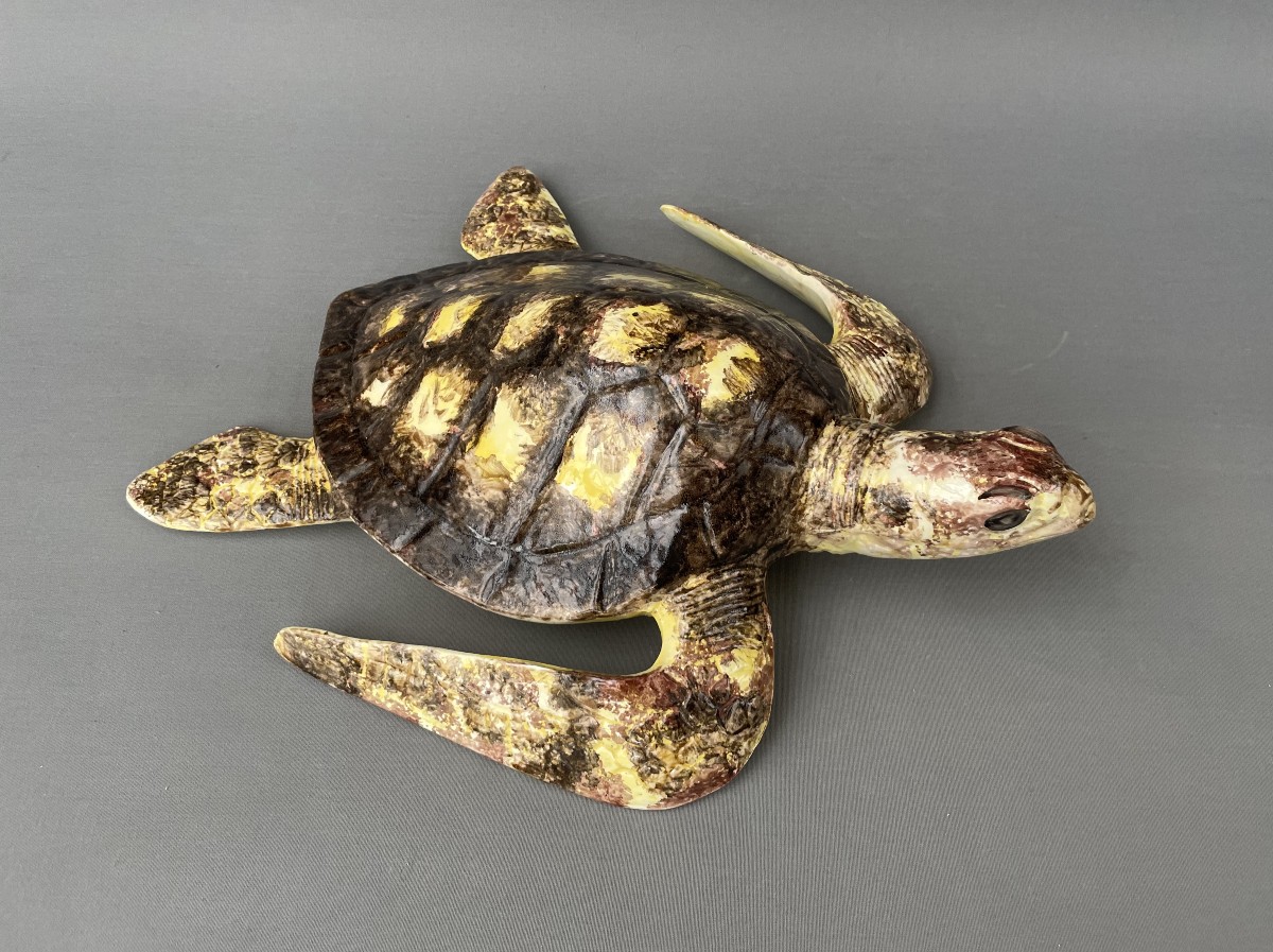 Large Ceramic Turtle