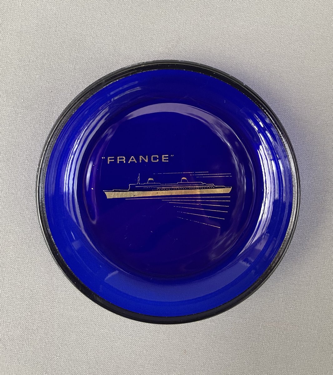 Souvenirs From The France Liner, Transatlantic, Bowls-photo-3