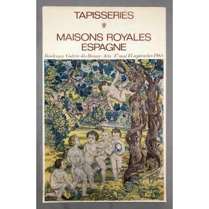 Exhibition Poster, Tapestries, Royal Houses Spain, Bordeaux 1968