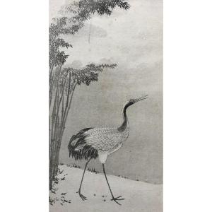 Bird, 19th Century Japanese Print