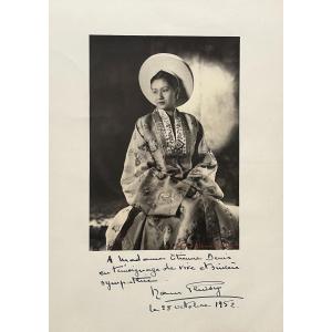 Laure Albin-guillot, Portrait De l'Impératrice Nam Phuong