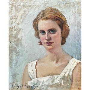 Arthur Foache, Portrait Of A Woman