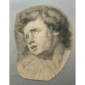 Portrait, Chalk Drawing, 19th Century Or Earlier