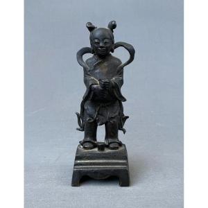 China, Bronze Figure, 18th Century Or Earlier 