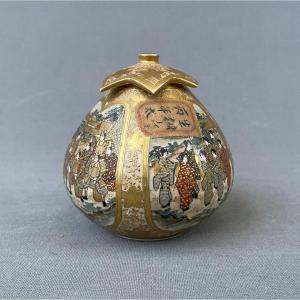 Vase Satsuma, Japon, Fin XIXe