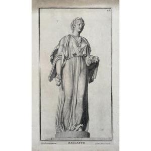 Baccante, Gravure