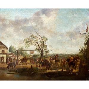 Village Festival, 18th Century Northern School