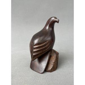 Sculpture, Oiseau En Palissandre, Etats-unis