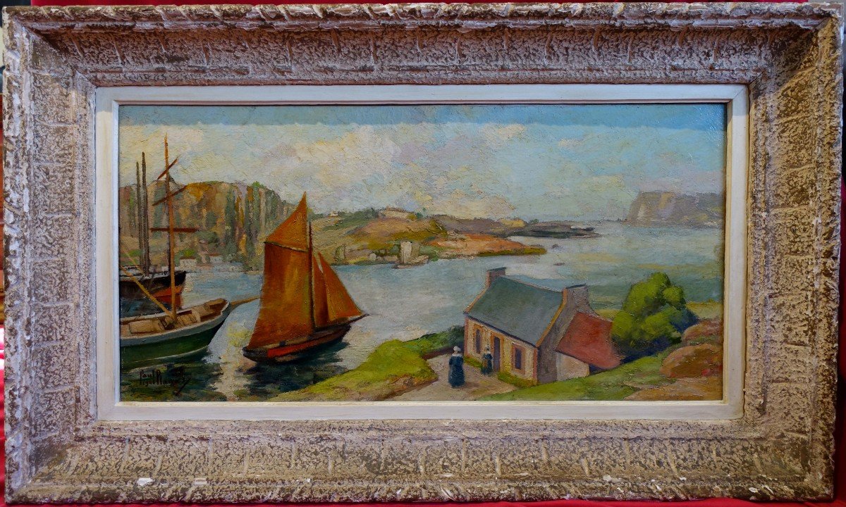 Paul Planas - Bretagne 1946 - Estuaire Du Trieux - Baie De Paimpol - 