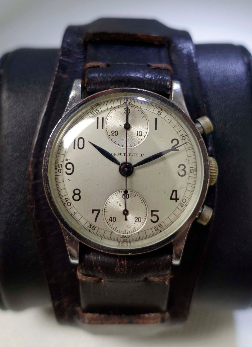  Gallet Multichron 1940 - Venus 170 - Rare!