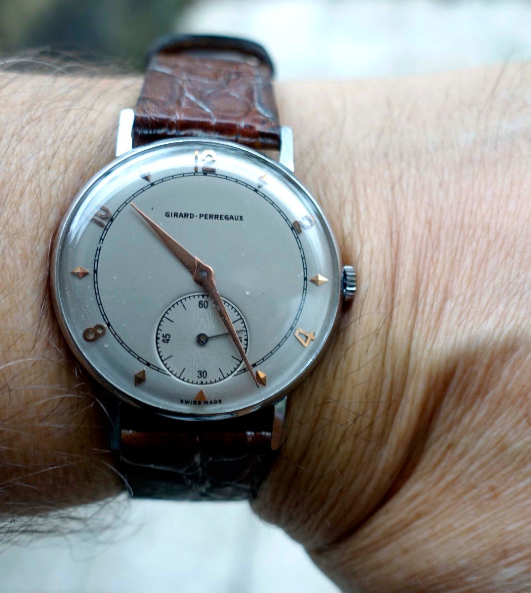 Girard-perregaux 1950 - Extra Flat Steel - -photo-5