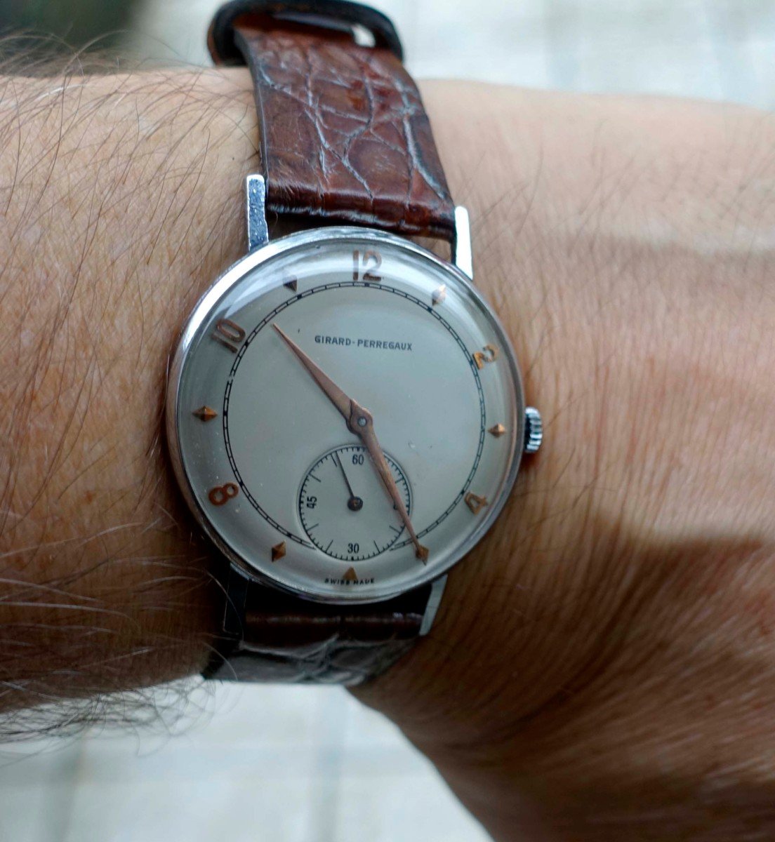 Girard-perregaux 1950 - Extra Flat Steel - -photo-6