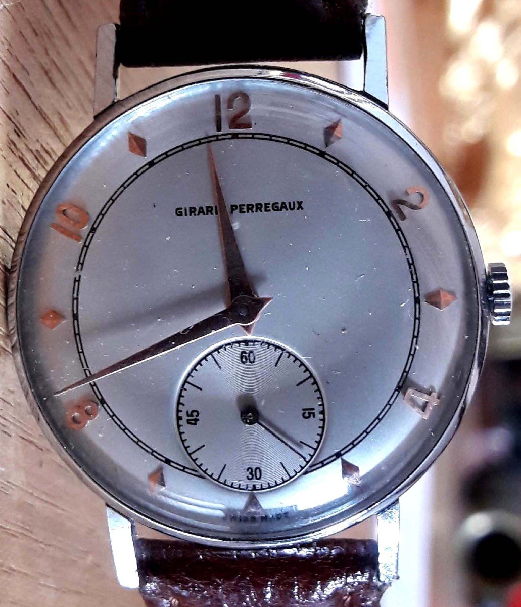 Girard-perregaux 1950 - Extra Flat Steel - -photo-7